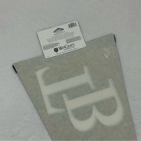 Tampa Bay Rays MLB Baseball WinCraft Classic Felt Pennant Banner Flag 30x12 - Picture 6 of 6